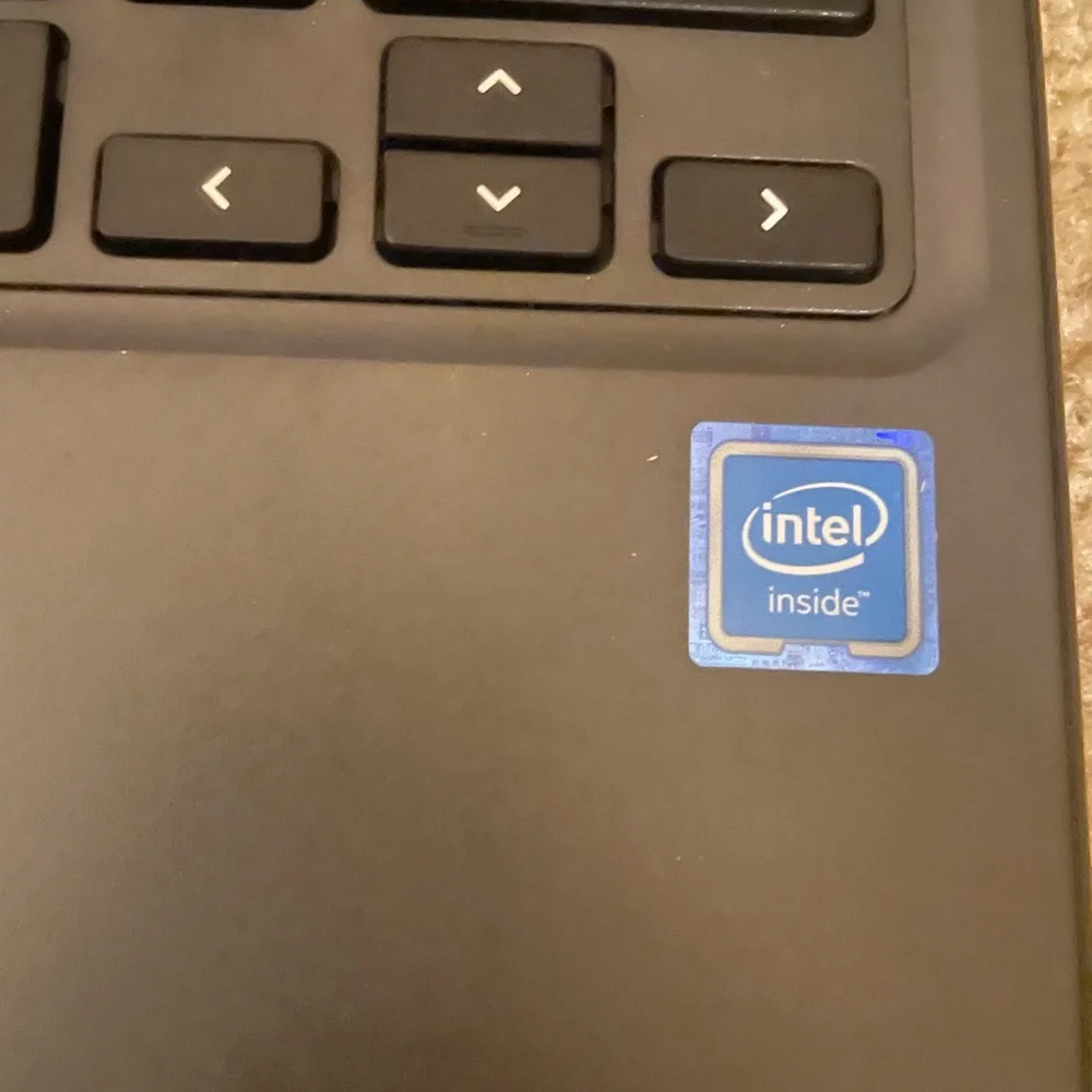 Intel Black Laptop Modern Design 13-15 Inch Display